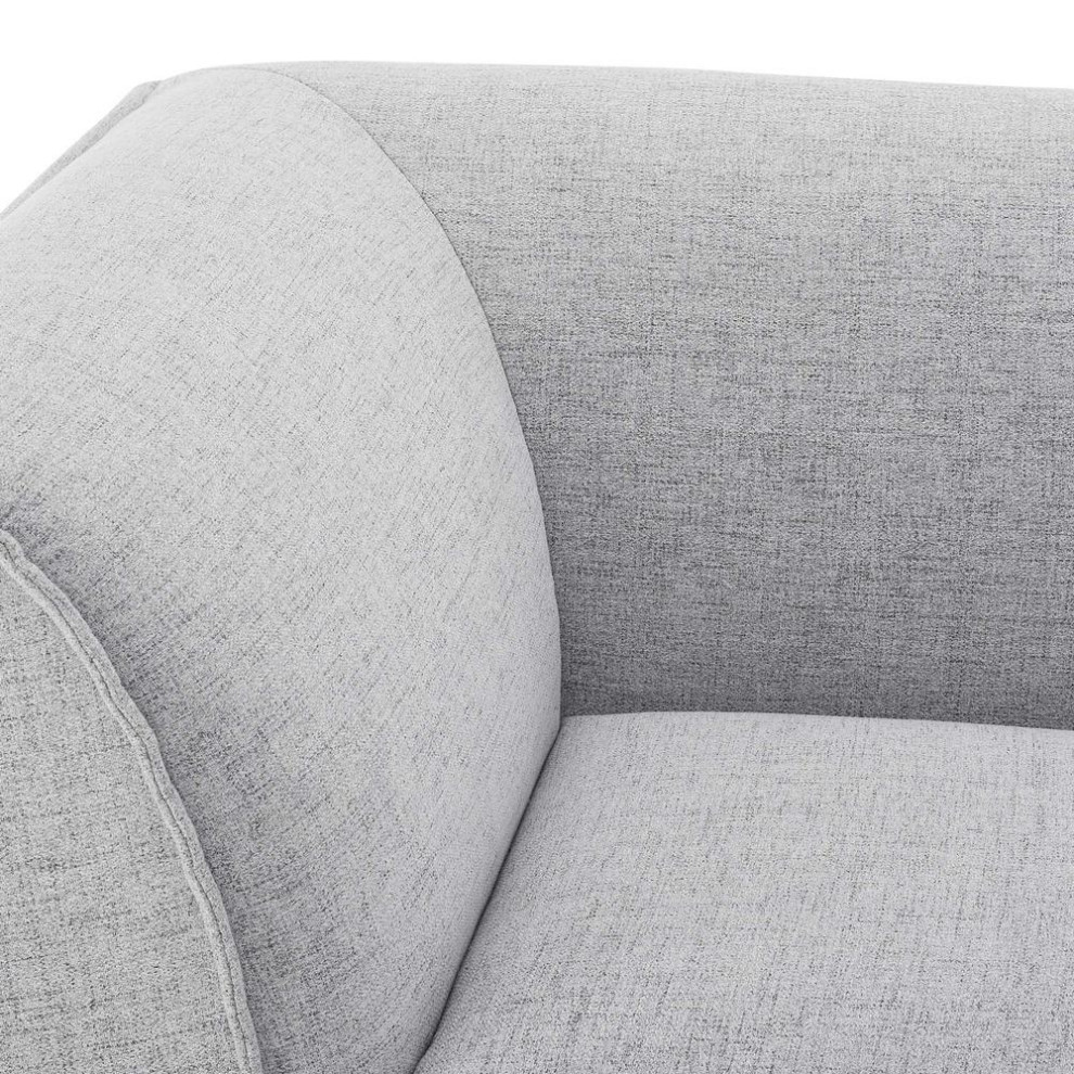 Comprise Corner Sectional Sofa Chair   Contemporary   Armchairs And Accent Chairs   by BisonOffice  Houzz