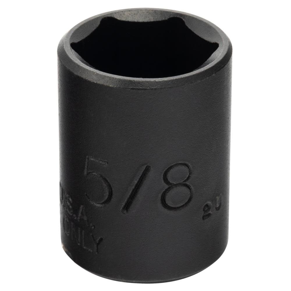 1/4 Drive Black Oxide Socket 5/8 ; 6 Point