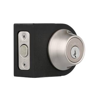 Kwikset 660 Satin Nickel Single Cylinder Deadbolt Featuring SmartKey Security and Microban Technology T66015SMTCPK6V2