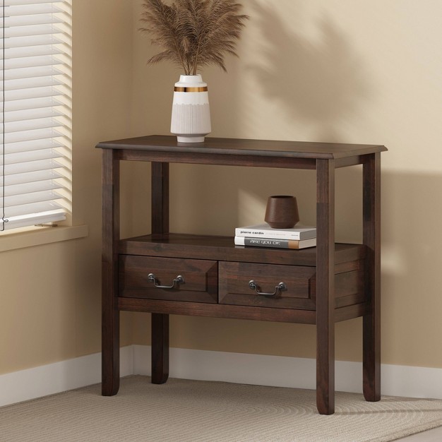 Grant End Table Mahogany Christopher Knight Home