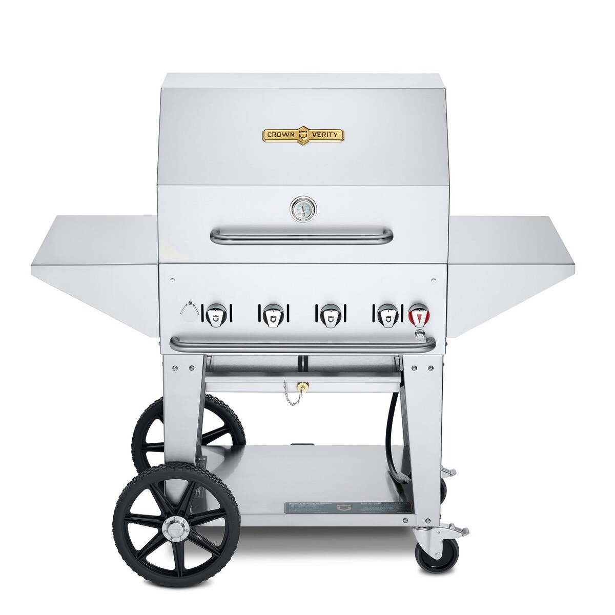 Crown Verity 30-Inch Mobile Propane Grill Pro Package