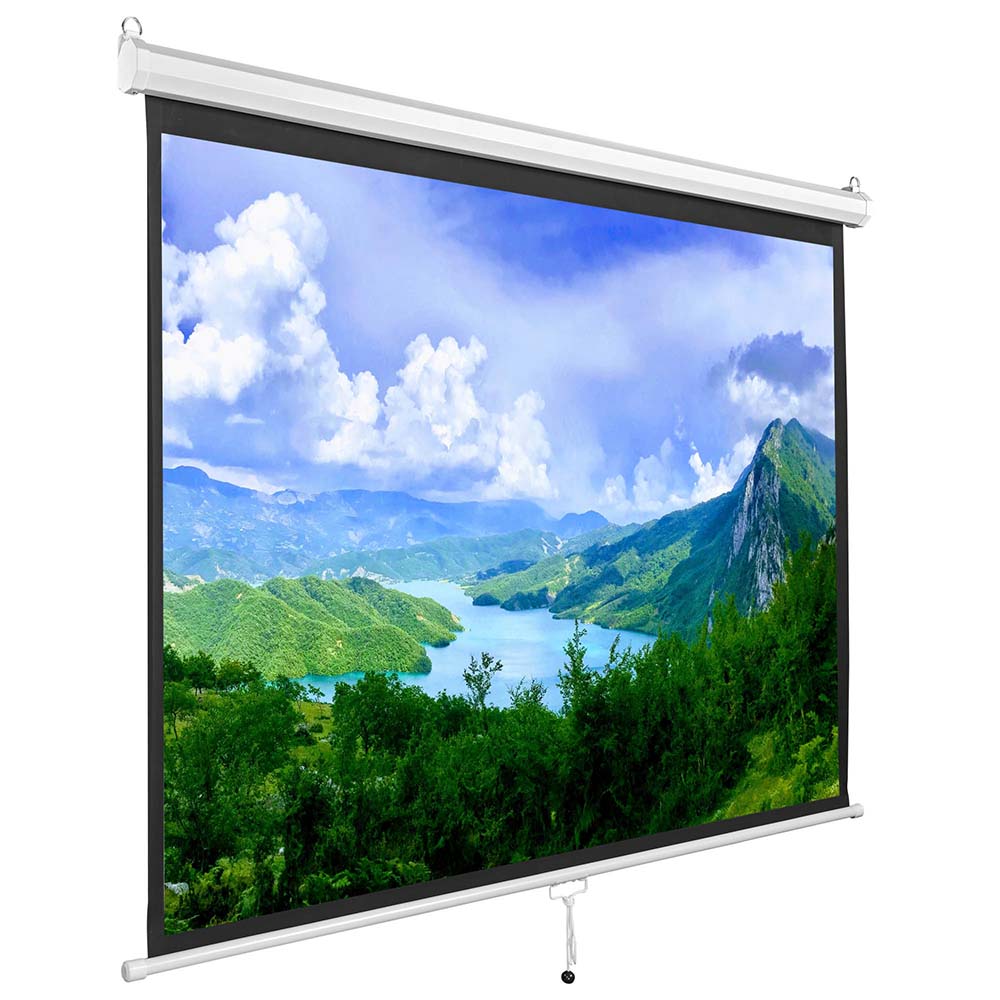 InstaHibit 4:3 Retractable Manual Projection Screen 72