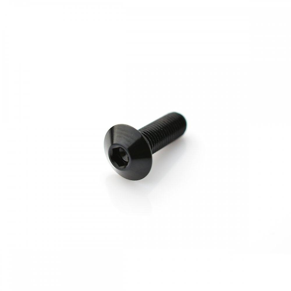 Racebolt Aluminium Dome Head Bollt M4 X 0.5mm X 12mm Black