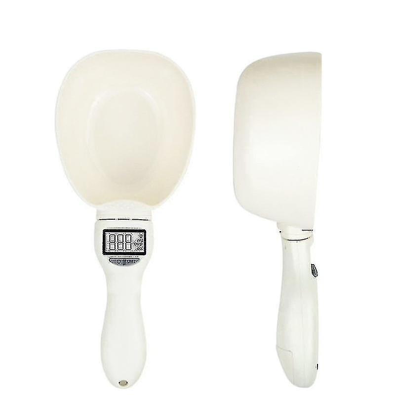 Electronic Measuring Scoop Digital Pet Food Feeding Bowl Spoon