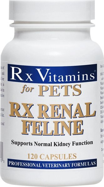 Rx Vitamins Rx Renal Capsules Kidney Supplement for Cats