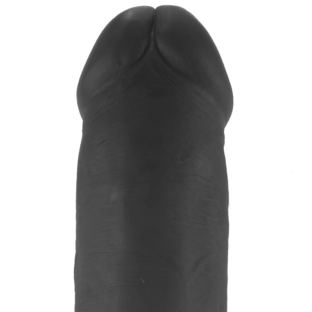 King Cock 12 Inch Classic Realistic Dildo in Black