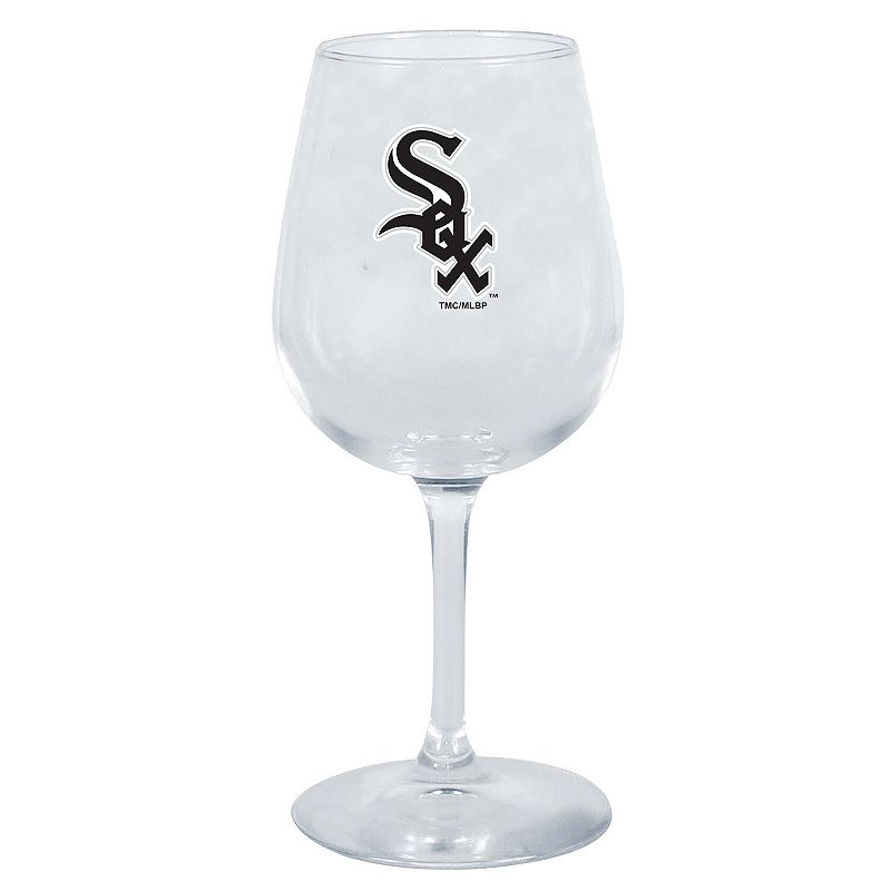 Chicago White Sox 12oz. Stemmed Wine Glass