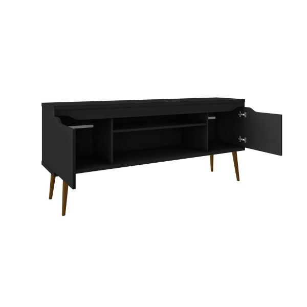 Bradley 62.99 TV Stand Black