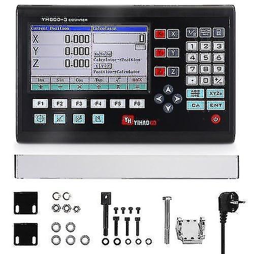 7 Inch Lcd Large Screen Grating Cnc Digital Readout Display Lathe Control Panel Controller Board Eng