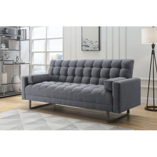 ACME Limosa Adjustable Sofa  Gray Fabric 58260