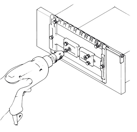 Hafele 001.31.233 Quick Set Drilling Jig  for Hand...