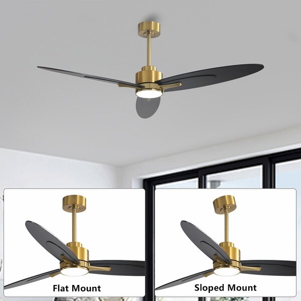 WINGBO 60-in 3-Blades Indoor Ceiling Fan with LED Light and Remote Shopping - The Best Deals on Ceiling Fans | 41287940