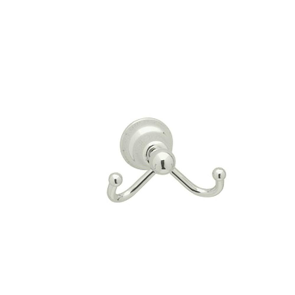 ROHL Country Bath Double Robe Hook in Polished Chrome CIS7DAPC