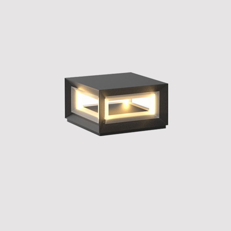 Light Cube Outdoor Post Light