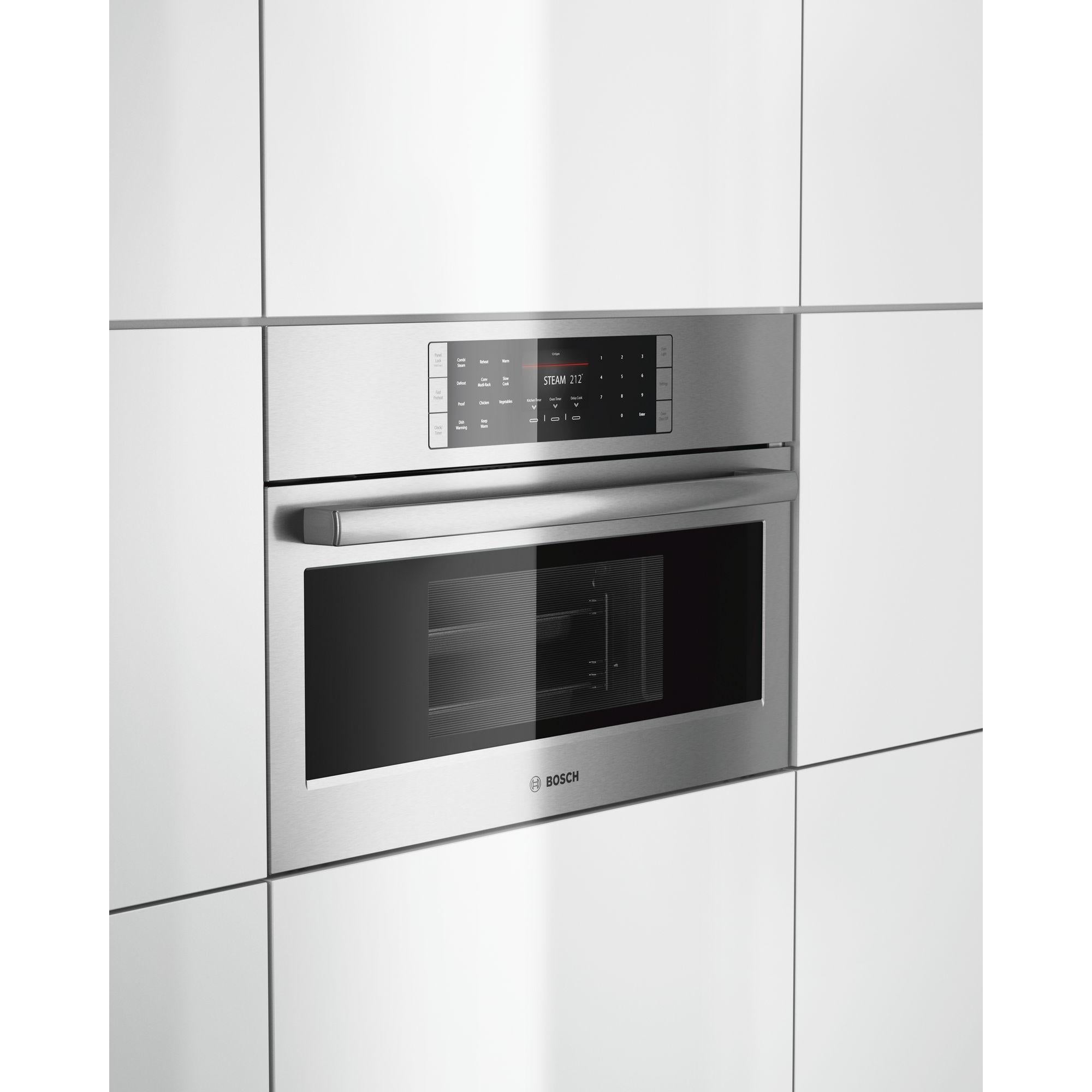 Bosch 30-inch, 1.4 cu. ft. Built-in Single Wall Oven with Convection HSLP451UC