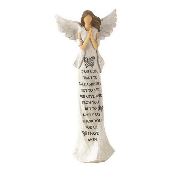 Dicksons ANGR 324 Angel Figurine Dear God Resin 3....