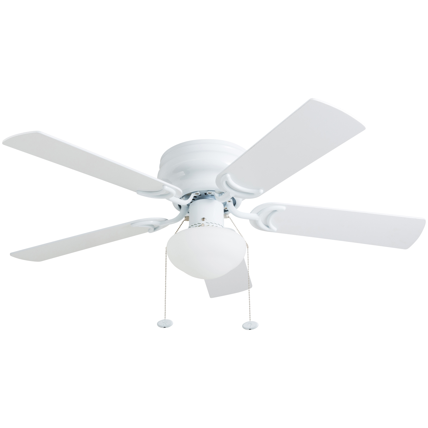 Prominence Home 42 Alvina Flush Mount Indoor White Ceiling Fan