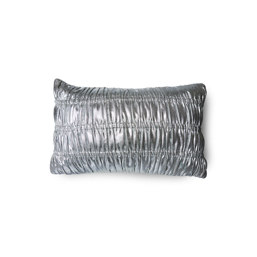 Wrinkled pillow Silver