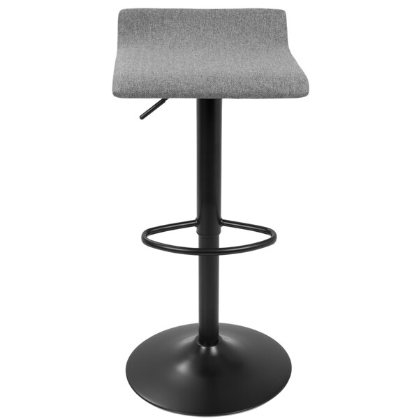 Ale XL Contemporary Adjustable Swivel Bar Stool (Set of 2)