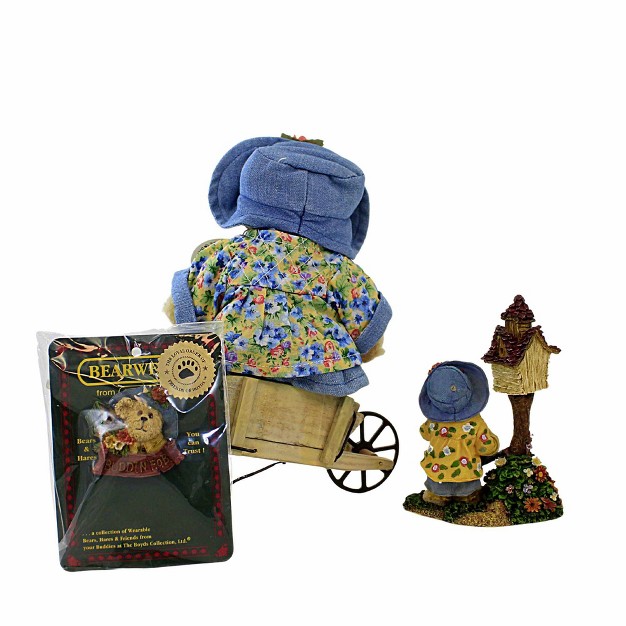 Boyds Bears Resin 2003 Fob Club Kit One Boyds Set 6 5 Inches Aunt Birdie Berriweather 2003 Fob Resin Multicolored