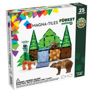 Forest Animals 25 Piece Set by Magna-Tiles