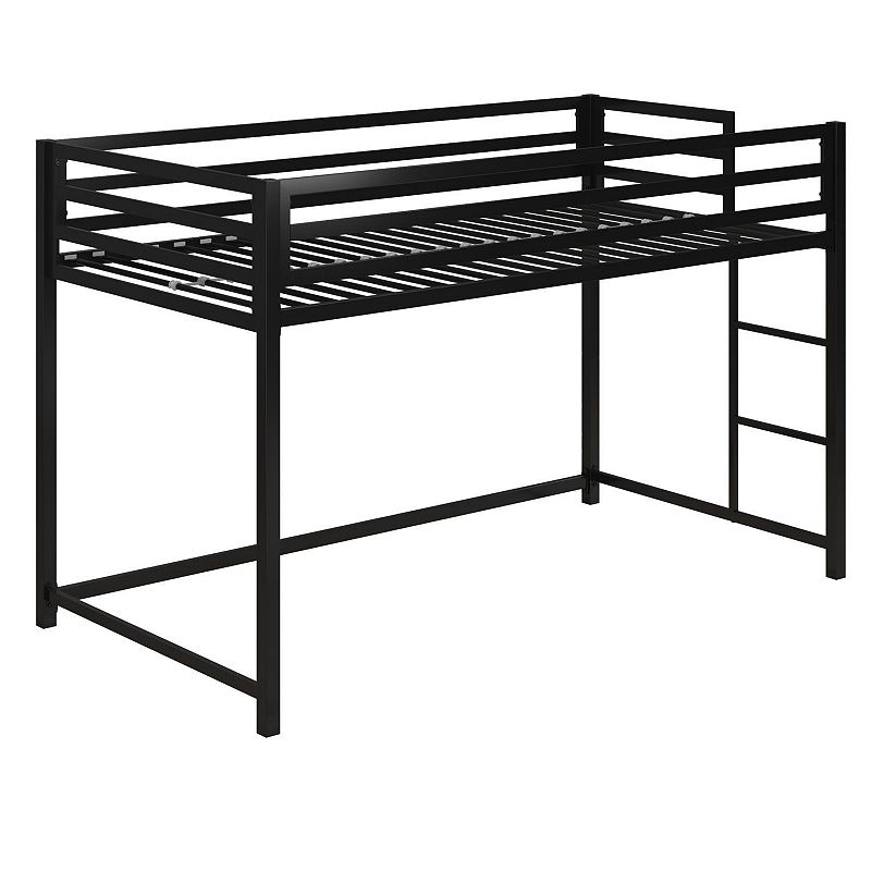 Atwater Living Mason Metal Junior Twin Loft Bed