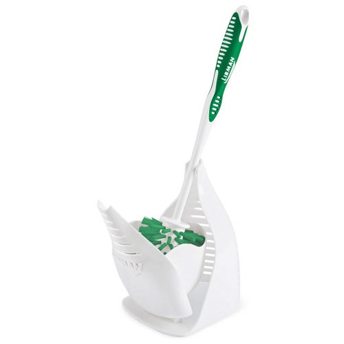 Libman 40 Round Toilet Bowl Brush with Closed Caddy (Case of 4)