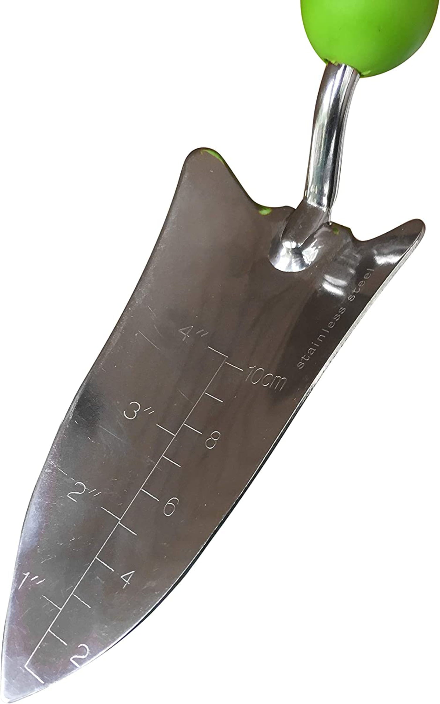 Garden Guru Transplanter Trowel Shovel, Rust Resistant and Stainless Steel with Ergonomic Grip, Perfect Hand Gardening Trowel