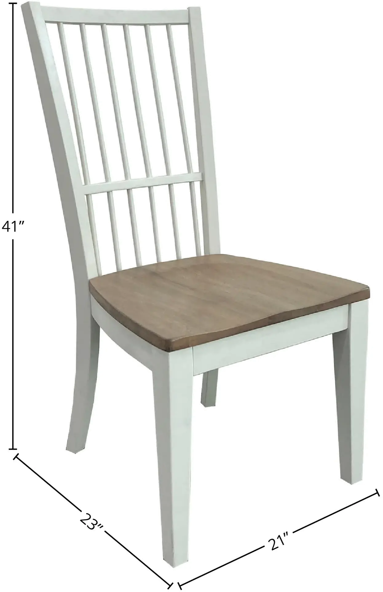 Americana White Dining Room Chair