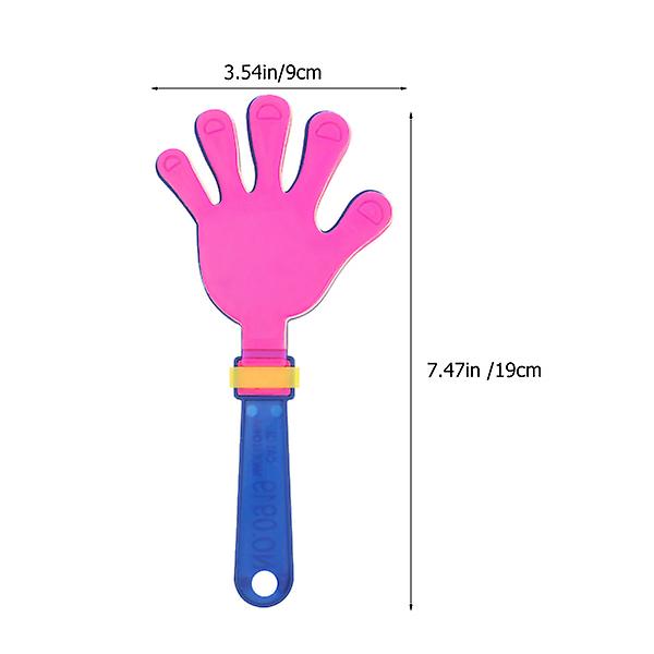 20pcs Hand Clappers Colored Hand Clappers Plastic Hand Clappers Noise Makers Party Hand Clappers