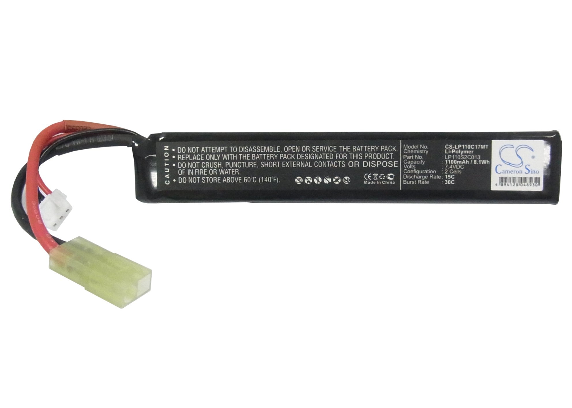 Airsoft Guns CSLP110C17MT Replacement Battery BatteryClerkcom Airsoft