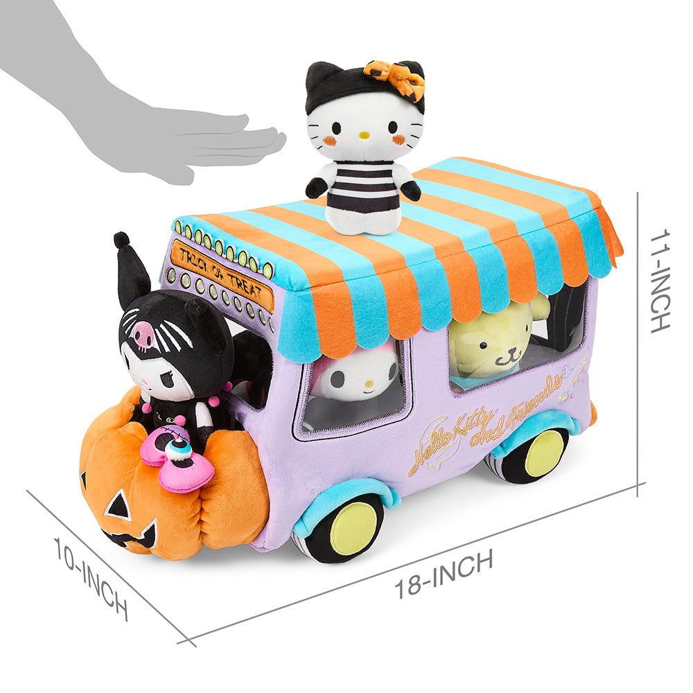 Hello Kitty® and Friends Halloween Food Truck 18” Interactive Plush Set (Limited Edition of 2500) (PRE-ORDER)