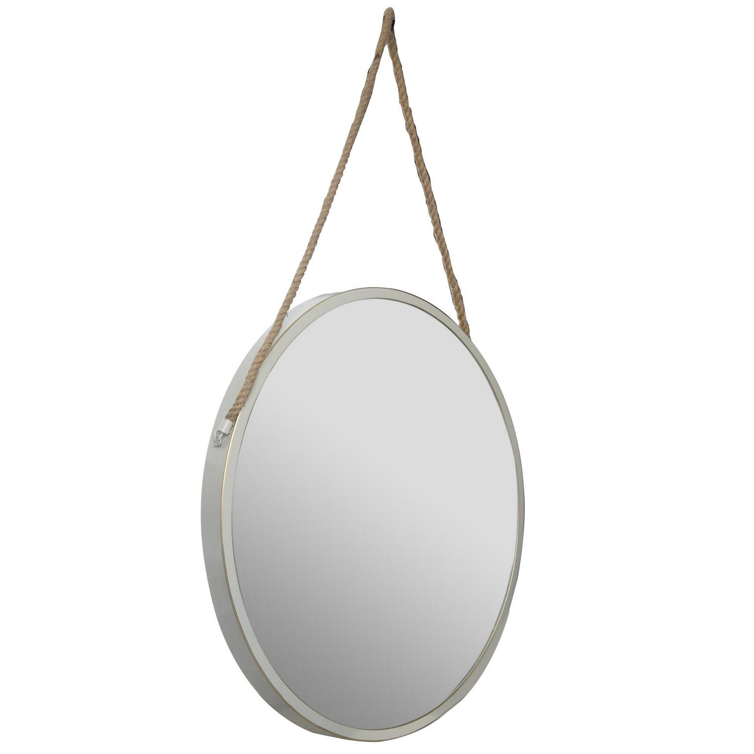 Gallery Solutions 2 x 30.3 Gray Rustic Wall Mirror