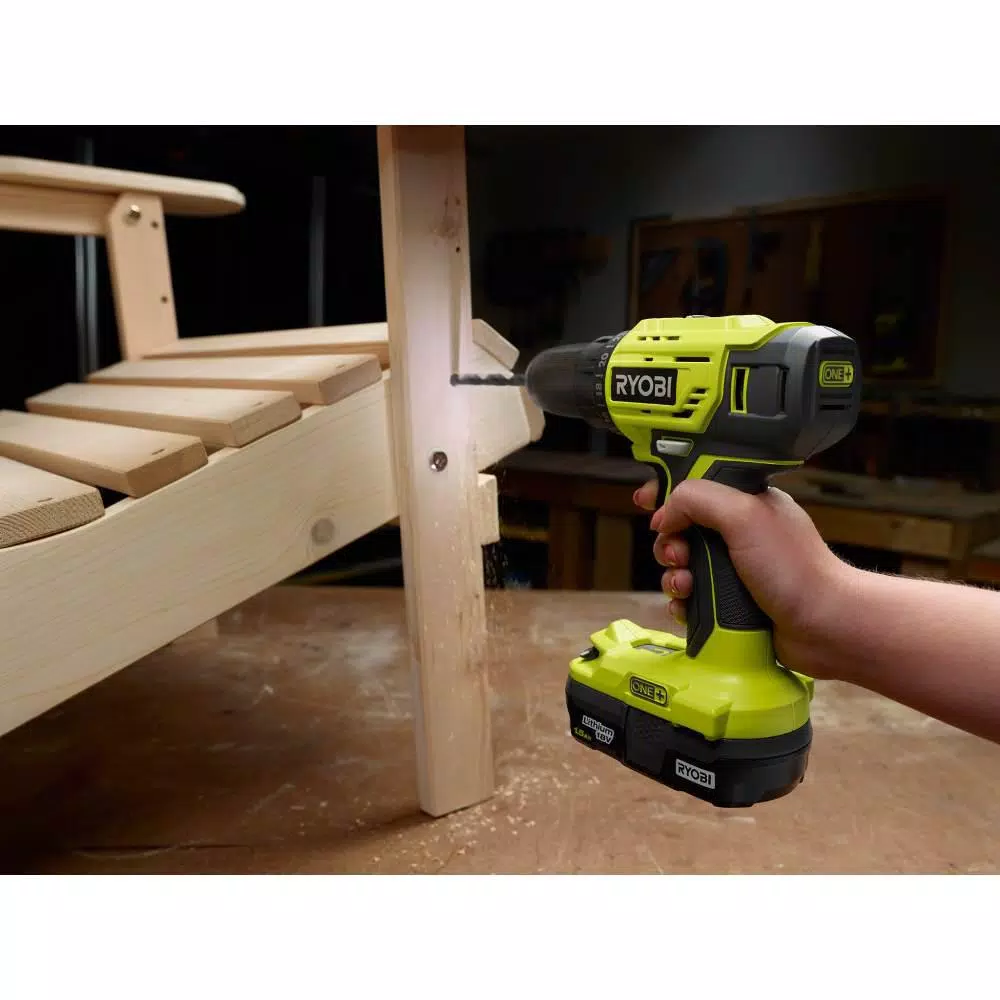 RYOBI 18-Volt Cordless ONE+ 1/2 in. Drill/Driver Kit w/(1) 1.5 Ah Battery and Charger and Impact Rated Driving Kit (40-Piece) and#8211; XDC Depot