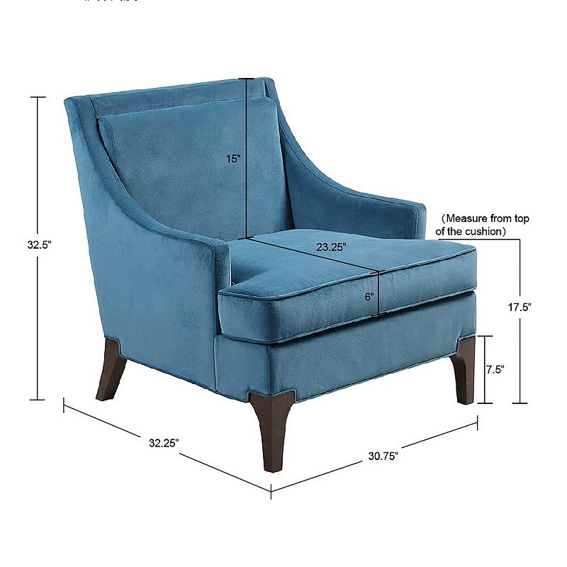 Martha Stewart Anna Upholstered Accent Chair