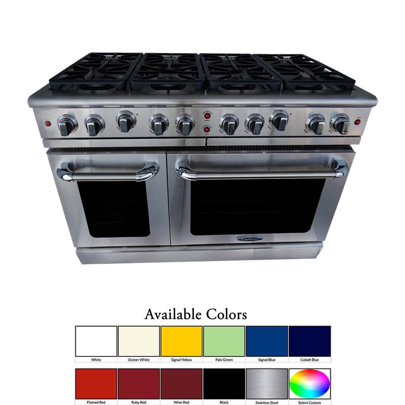 Capital 48-inch Freestanding Gas Range MCR488-N