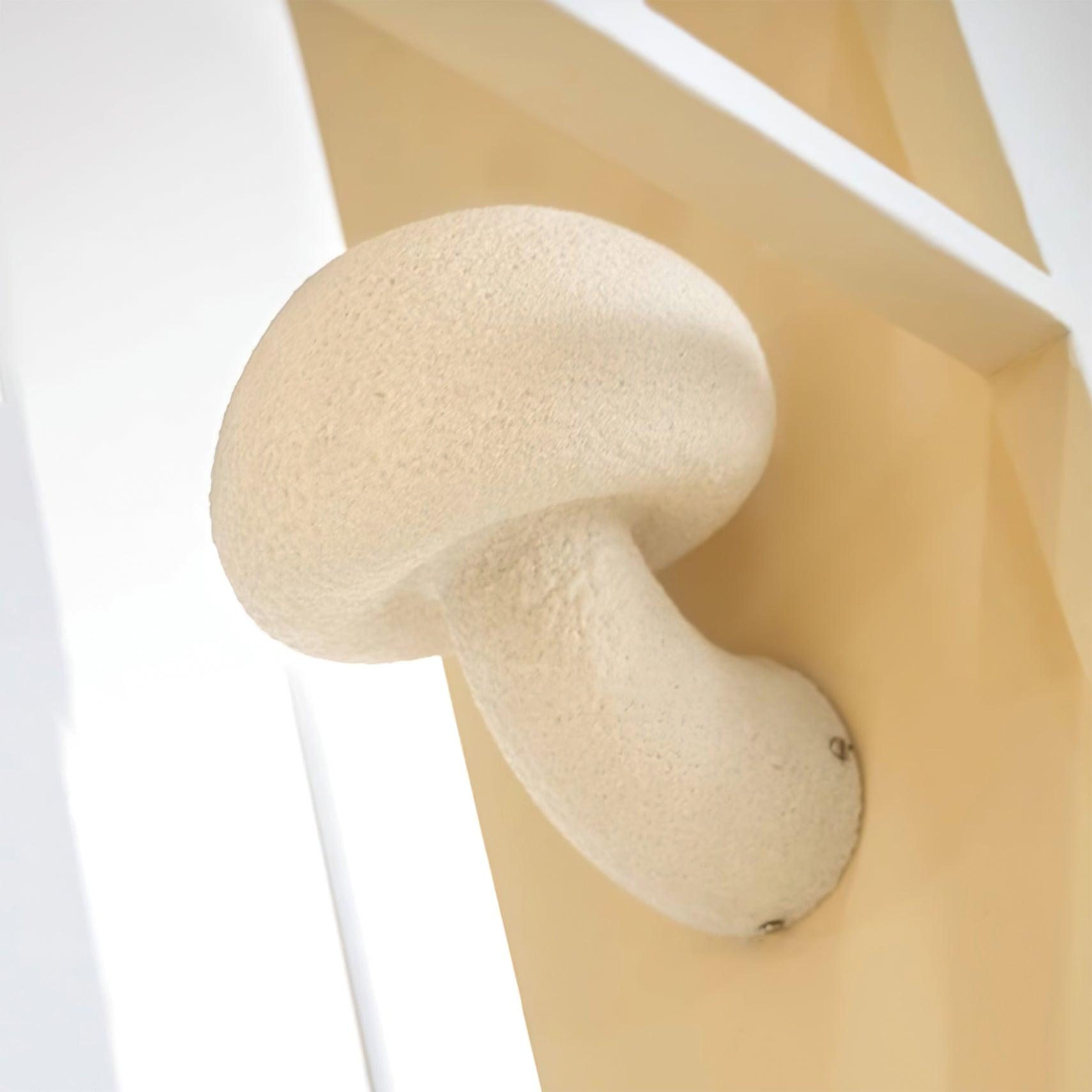 Mushroom Resin Plug-in Wall Lamp