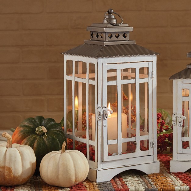 Park Designs White Lantern Large