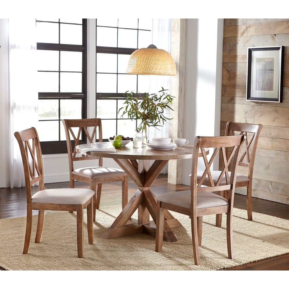 Simple Living Rose Pedestal Dining Set