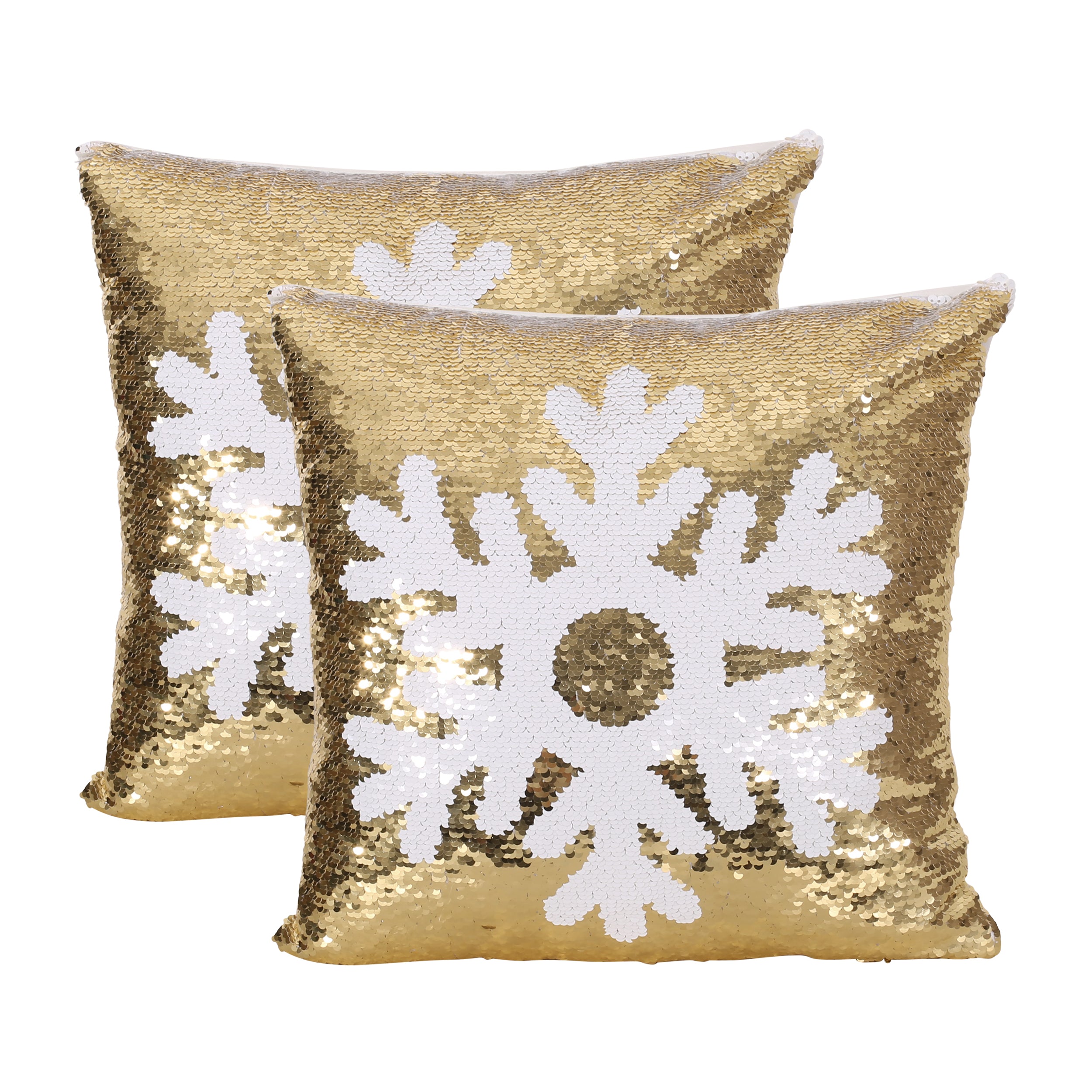 Colfax Glam Velvet Christmas Throw Pillow