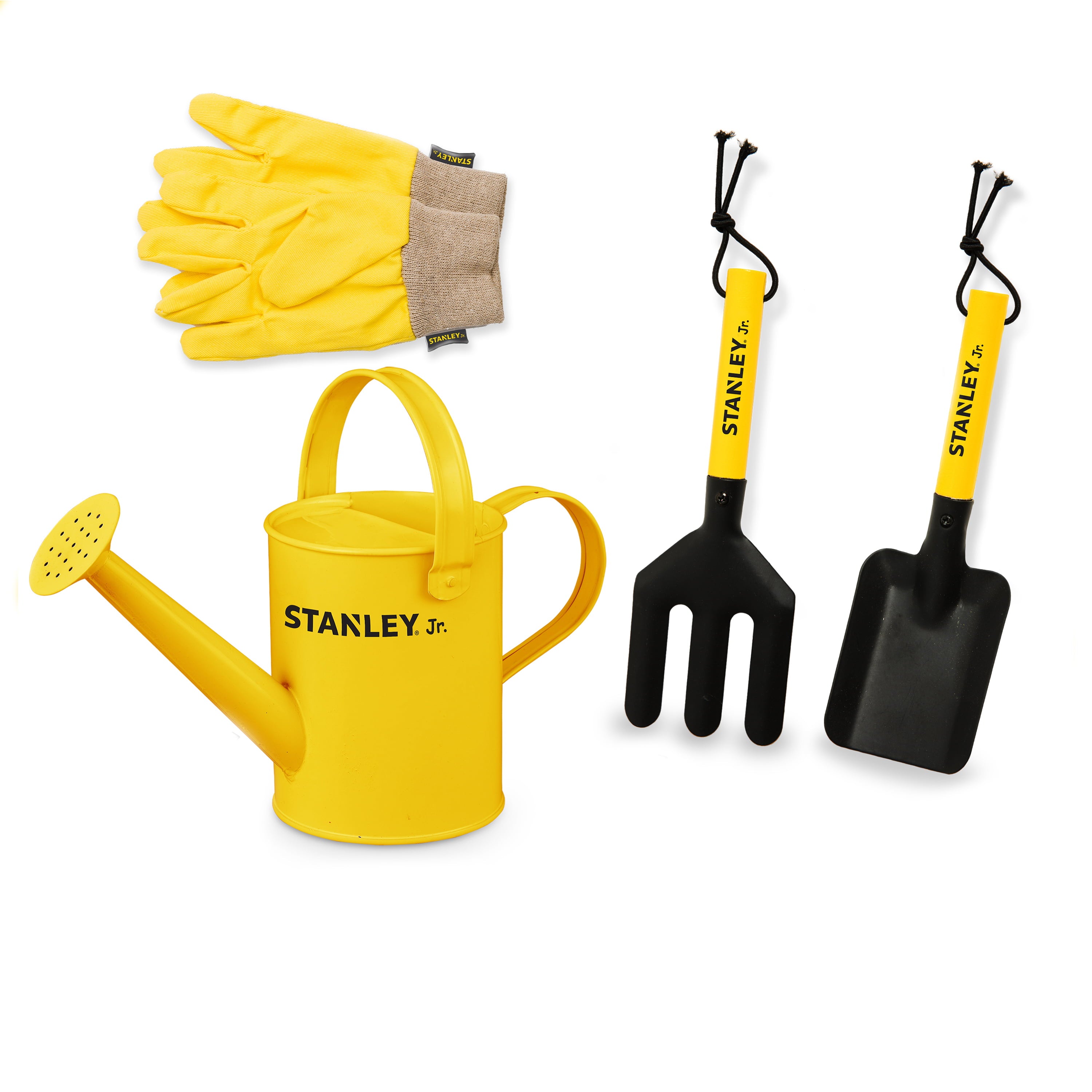 STANLEY Jr Toy Gardening Tool Set With Gloves and Watering Can