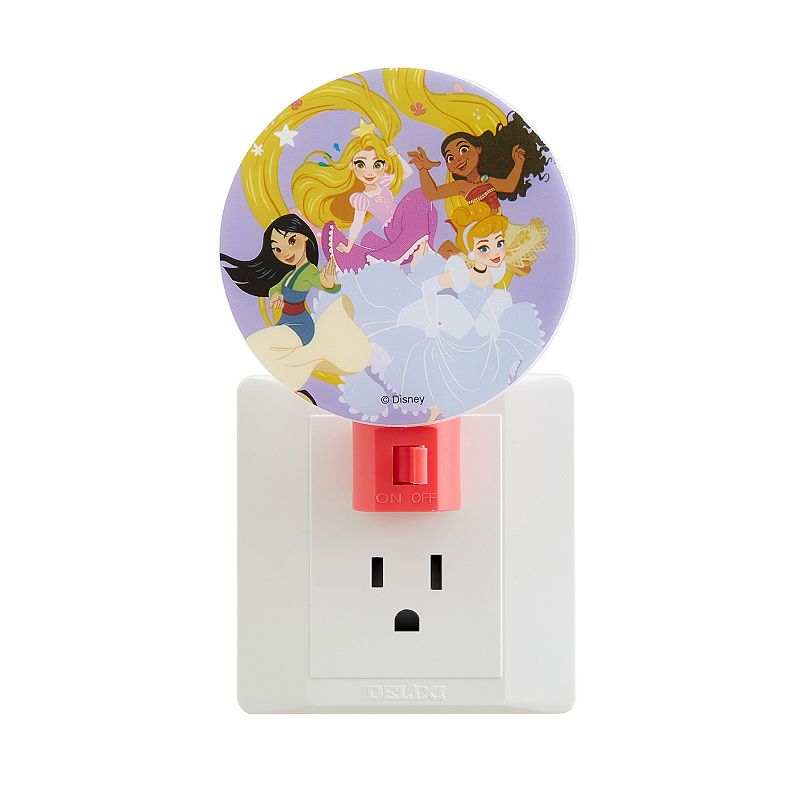 Disney Princess Round Night Light by Idea Nuova