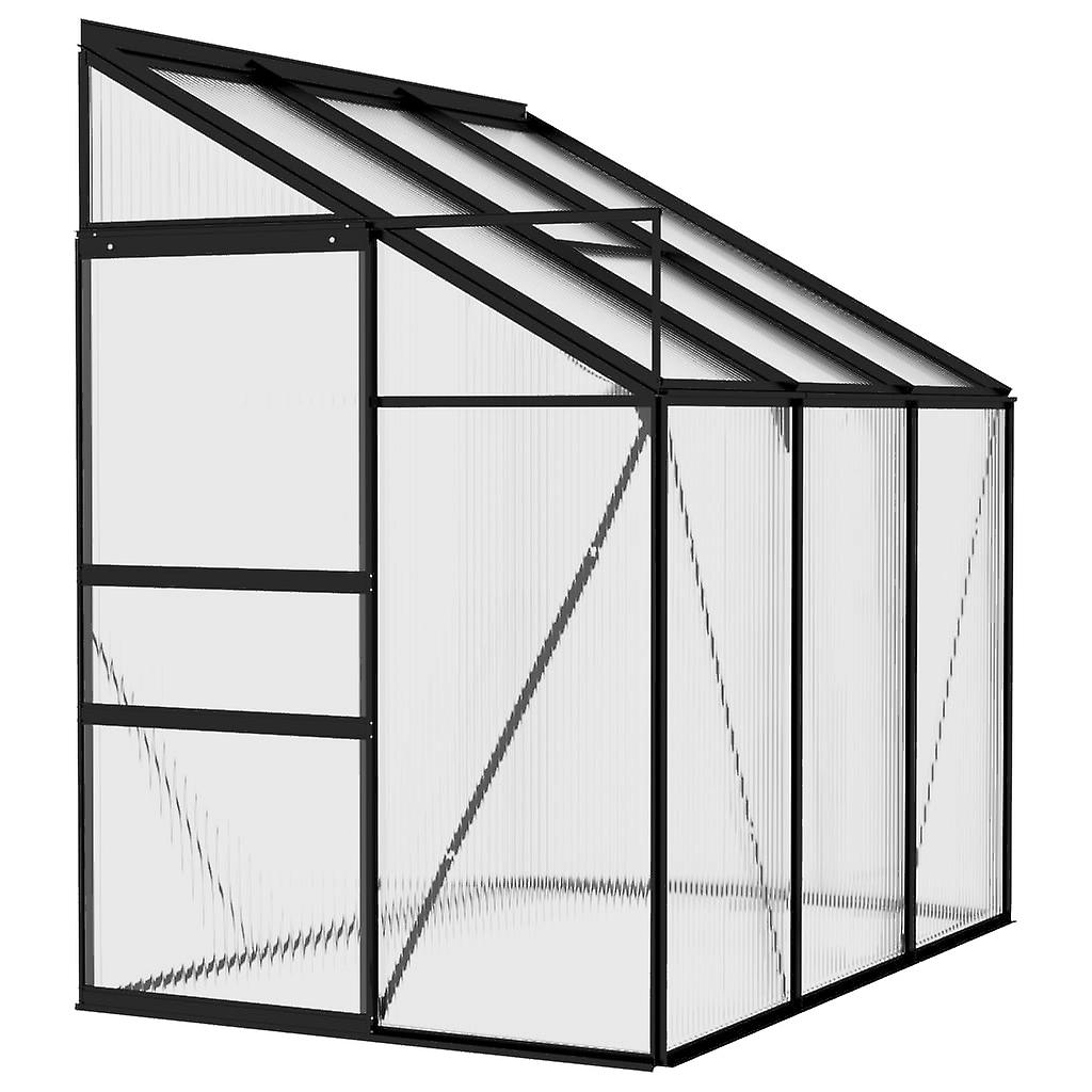 Greenhouse Anthracite Aluminium 3.8 M