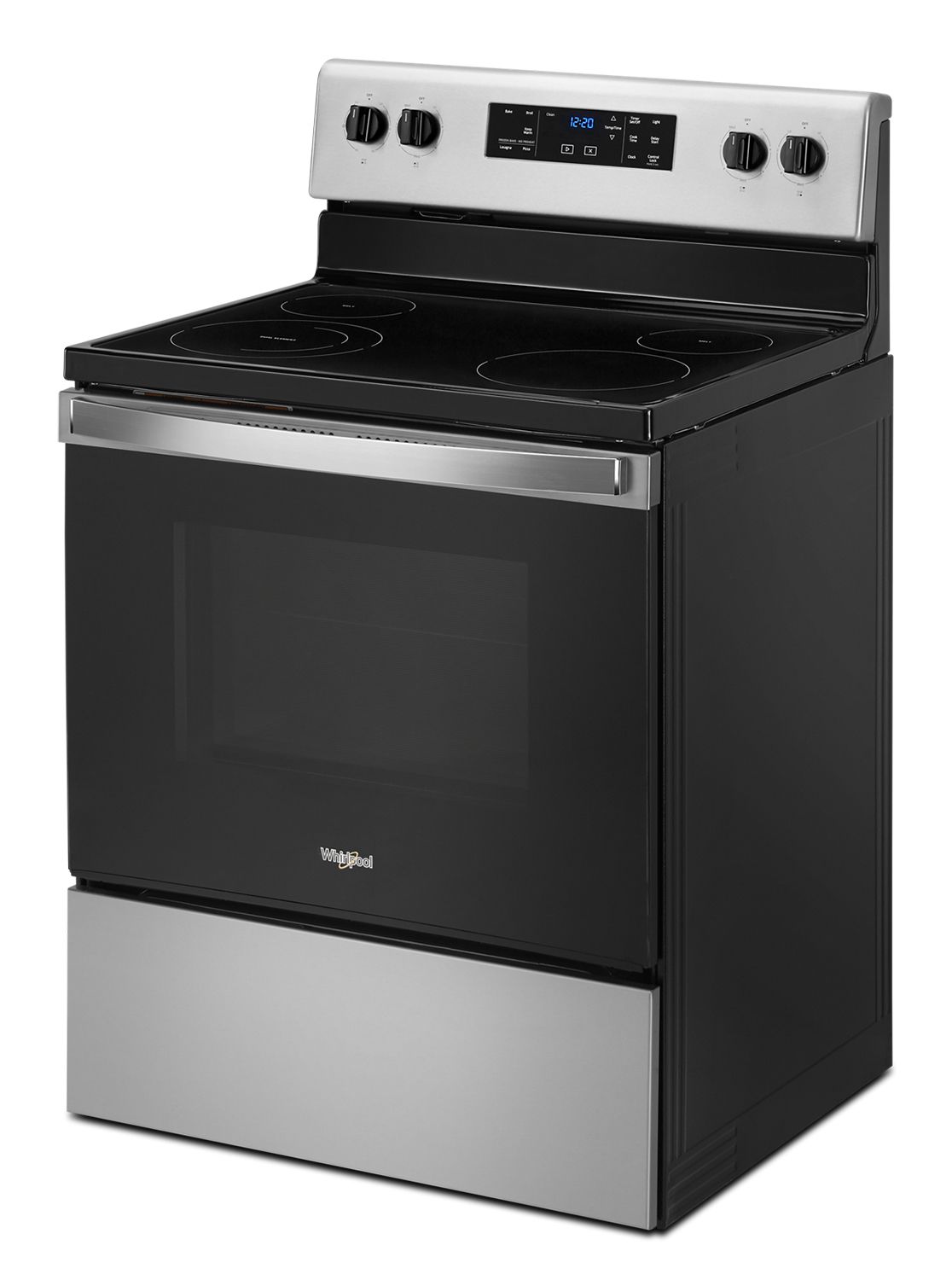 Whirlpool 5.3 Cu. Ft. Stainless Steel Electric Range With Frozen Bake Technology