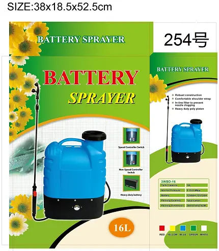 agricultural Hot sale new Pesticides Battery  Power Knapsack Electric Sprayer 16L