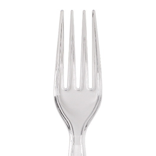 Dixie Heavy Weight Polystyrene Crystal Fork  1000 ...