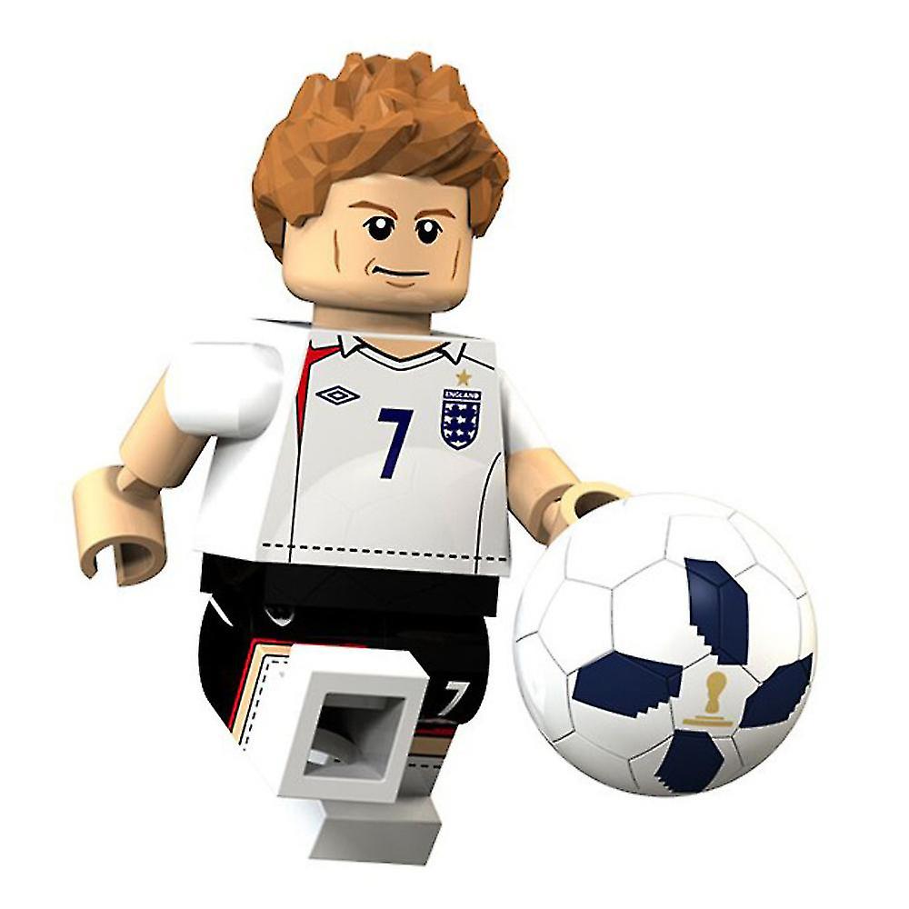 Football Player Super Star Series Block Building Blocks Set Mini Blocks Toy