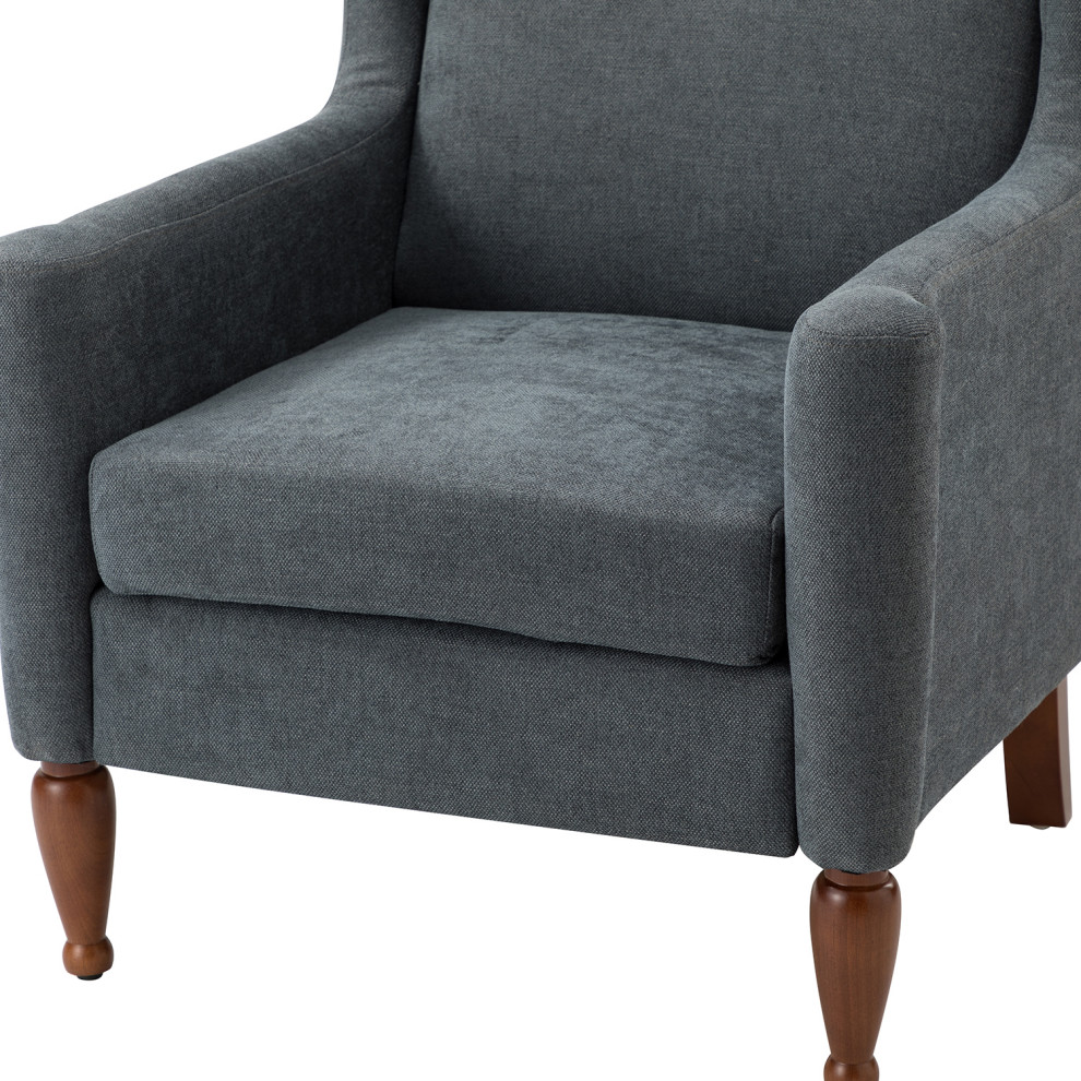 Konrad Armchair   Traditional   Armchairs And Accent Chairs   by Karat Home  Houzz