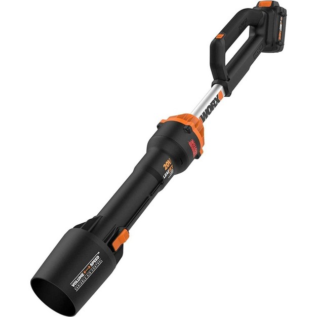 Worx Wg543 20v Power Share Leafjet Cordless Leaf Blower With Brushless Motor