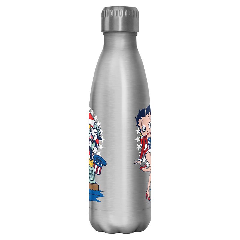 Betty Boop Star Spangled Betty and Bimbo 17-oz. Stainless Steel Water Bottle